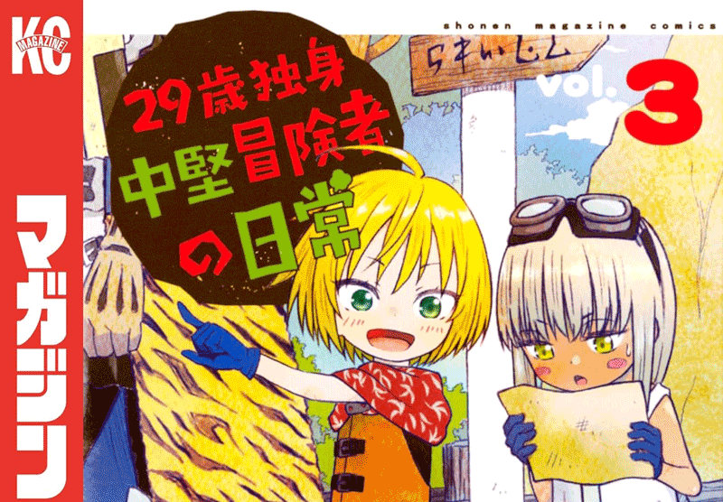 29歳独身中堅冒険者の日常第3巻表紙
