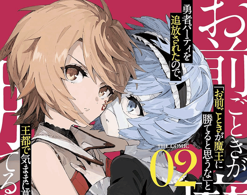 お前ごときが魔王に勝てると思うな第2巻表紙